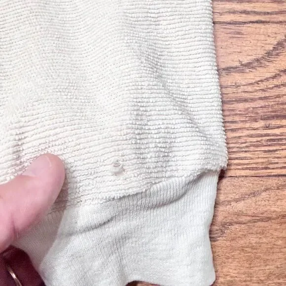 Vintage 60’s Famous Barr St. Louis Terry Cloth V Neck Sweater - Picture 7 of 7